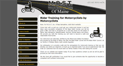 Desktop Screenshot of mostofmaine.com